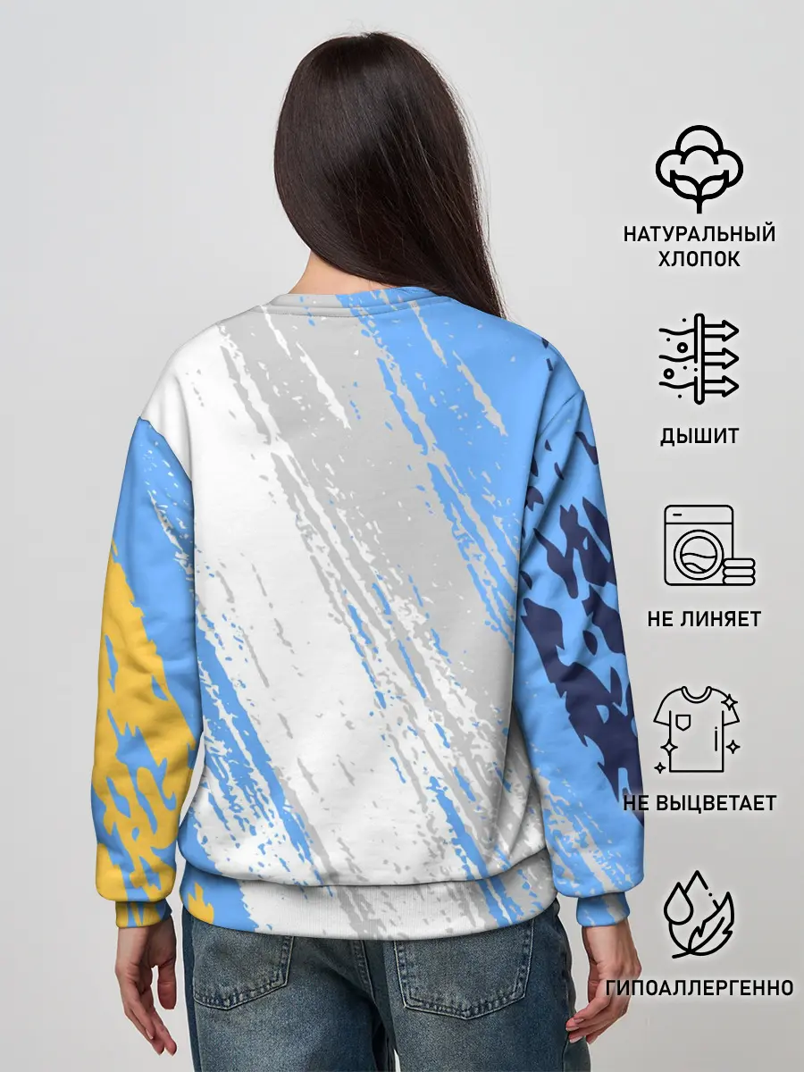 Женский свитшот / МАНЧЕСТЕР СИТИ / МАНЧЕСТЕР