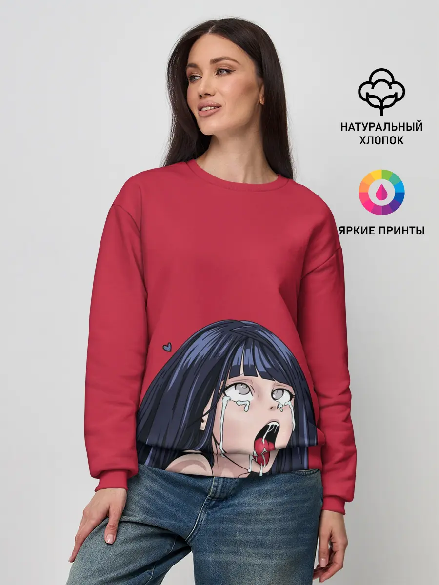 Женский свитшот / ХИНАТА АХЕГАО | AHEGAO