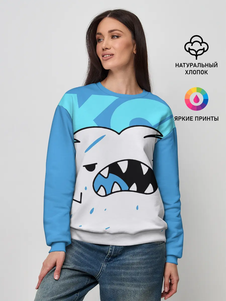 Женский свитшот / SK8 the Infinity. Скейт Ланги