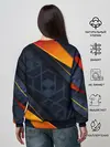 Женский свитшот / BLACK ORANGE