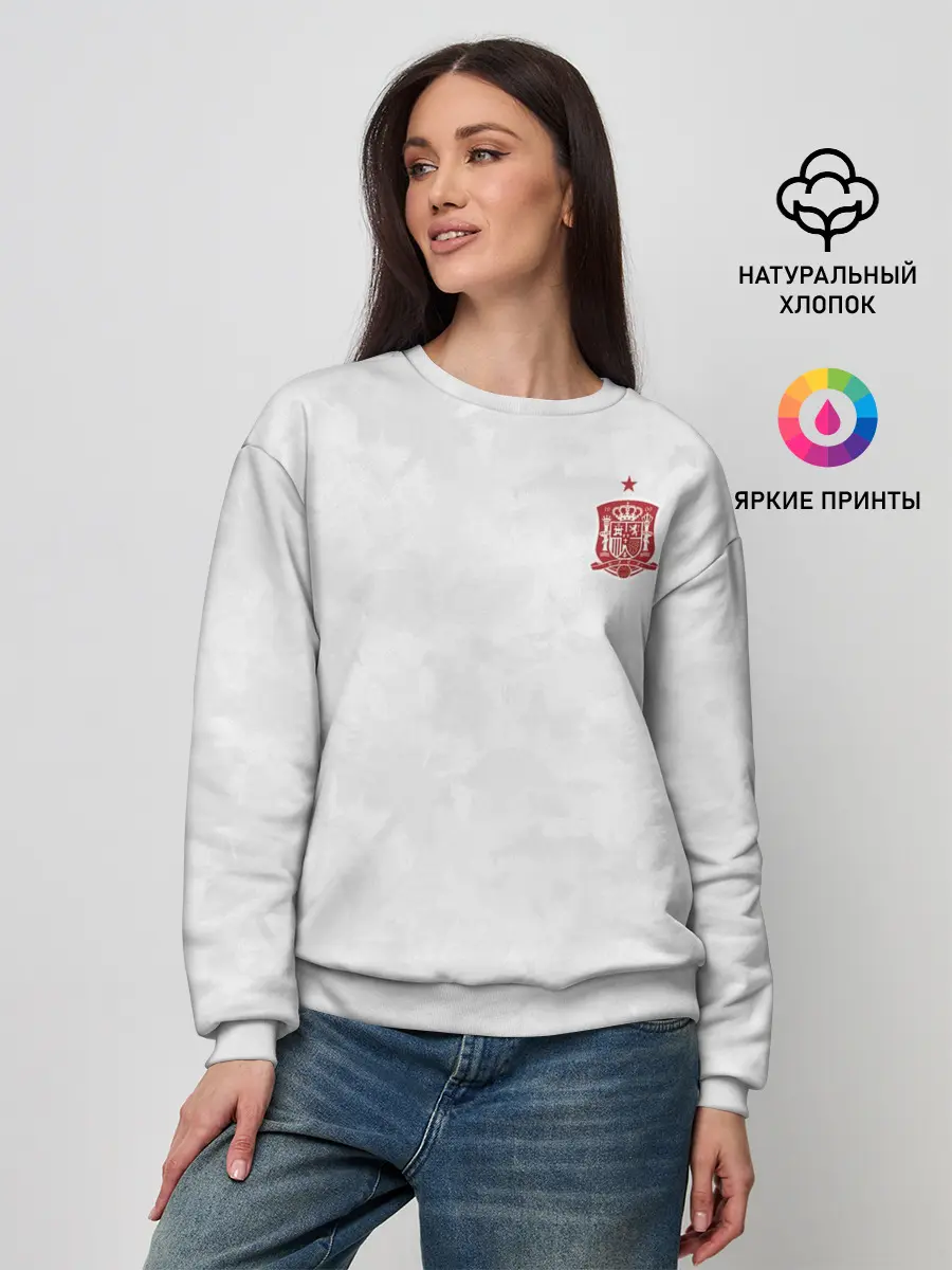 Женский свитшот / форма сборной Испании