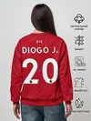 Женский свитшот / Жота Ливерпуль форма 2021/2022