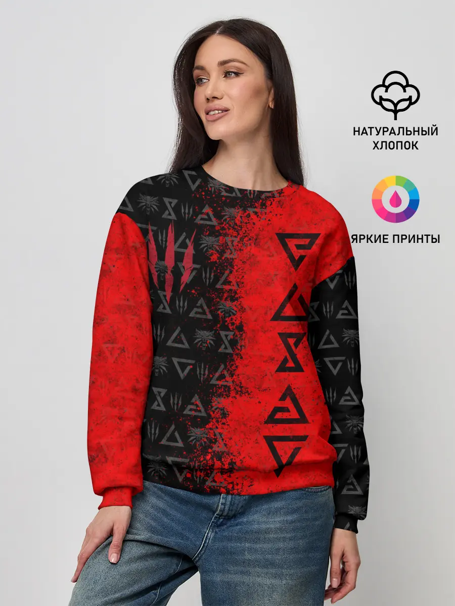 Женский свитшот / THE WITCHER [9]