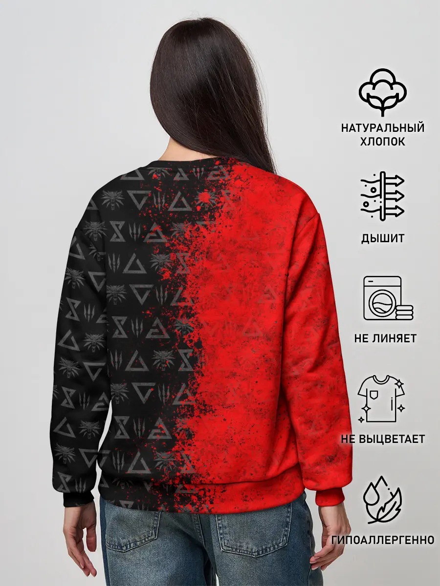 Женский свитшот / THE WITCHER [9]