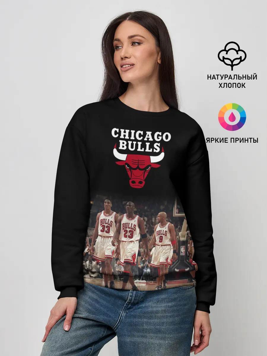 Женский свитшот / CHICAGO BULLS [3]