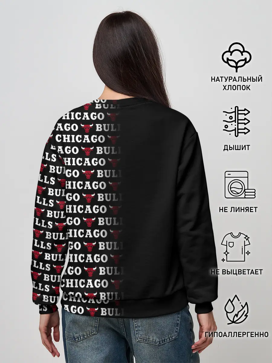 Женский свитшот / CHICAGO BULLS [7]
