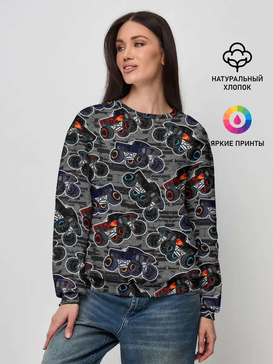 Женский свитшот / Джипы