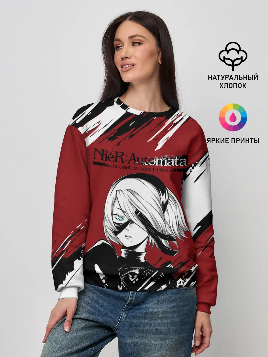 Женский свитшот / ЙоРХа | Nier Automata