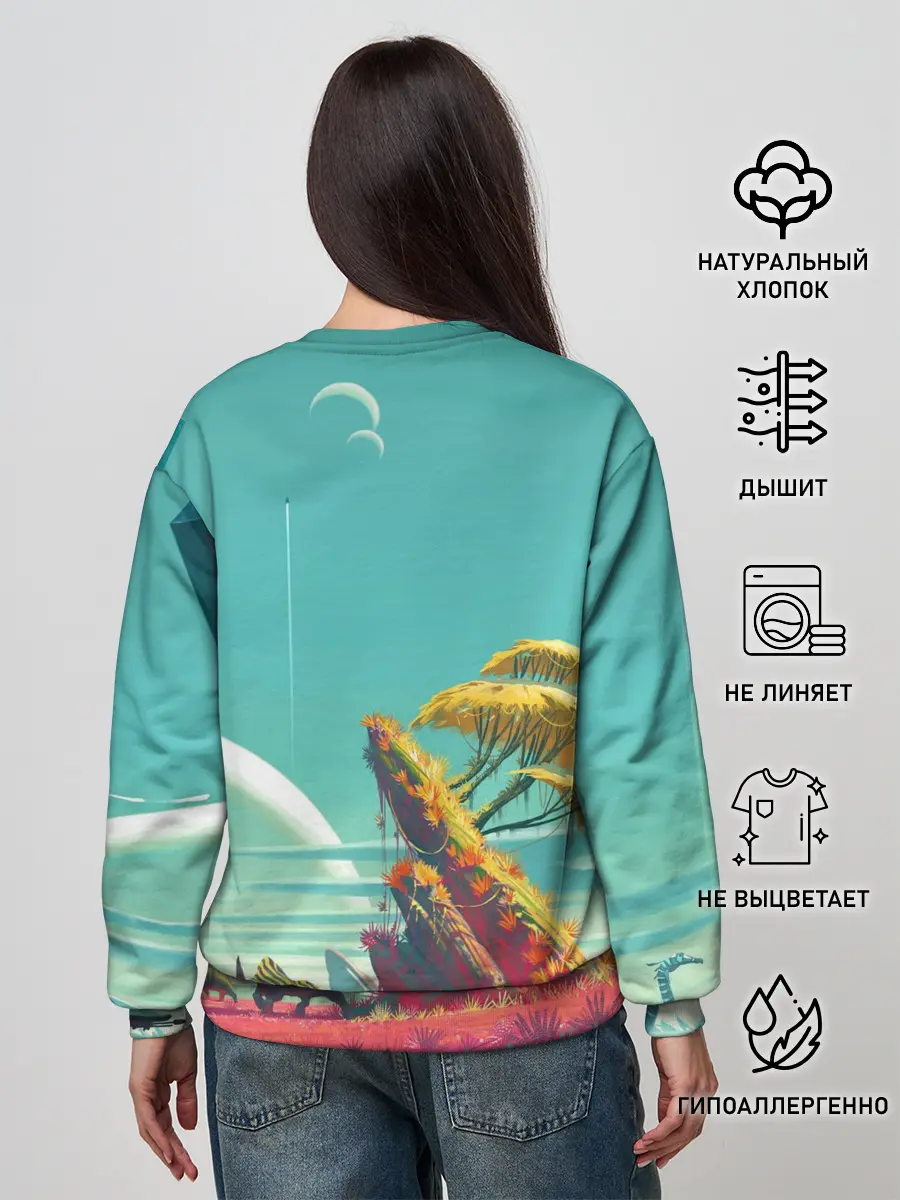 Женский свитшот / No Man Sky