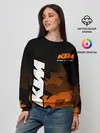 Женский свитшот / KTM MOTORCYCLES / КТМ МОТОЦИКЛ