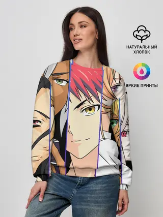 Женский свитшот / Кулинарные друзья