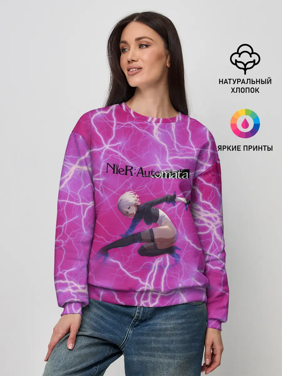 Женский свитшот / YoRHa Light | Nier Automata