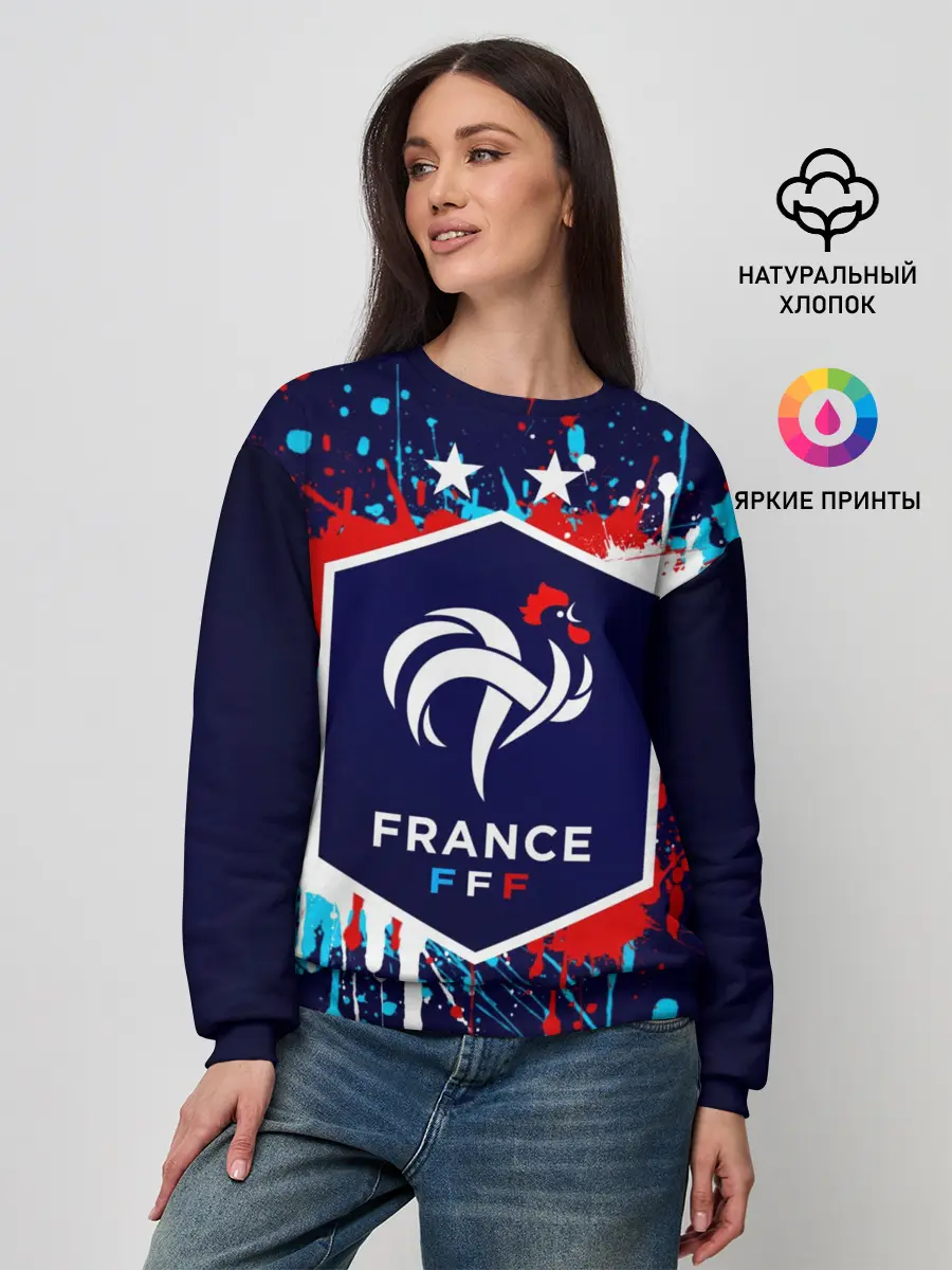 Женский свитшот / Сборная Франции