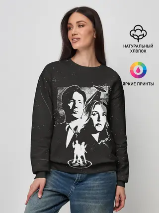 Женский свитшот / Fox and Dana