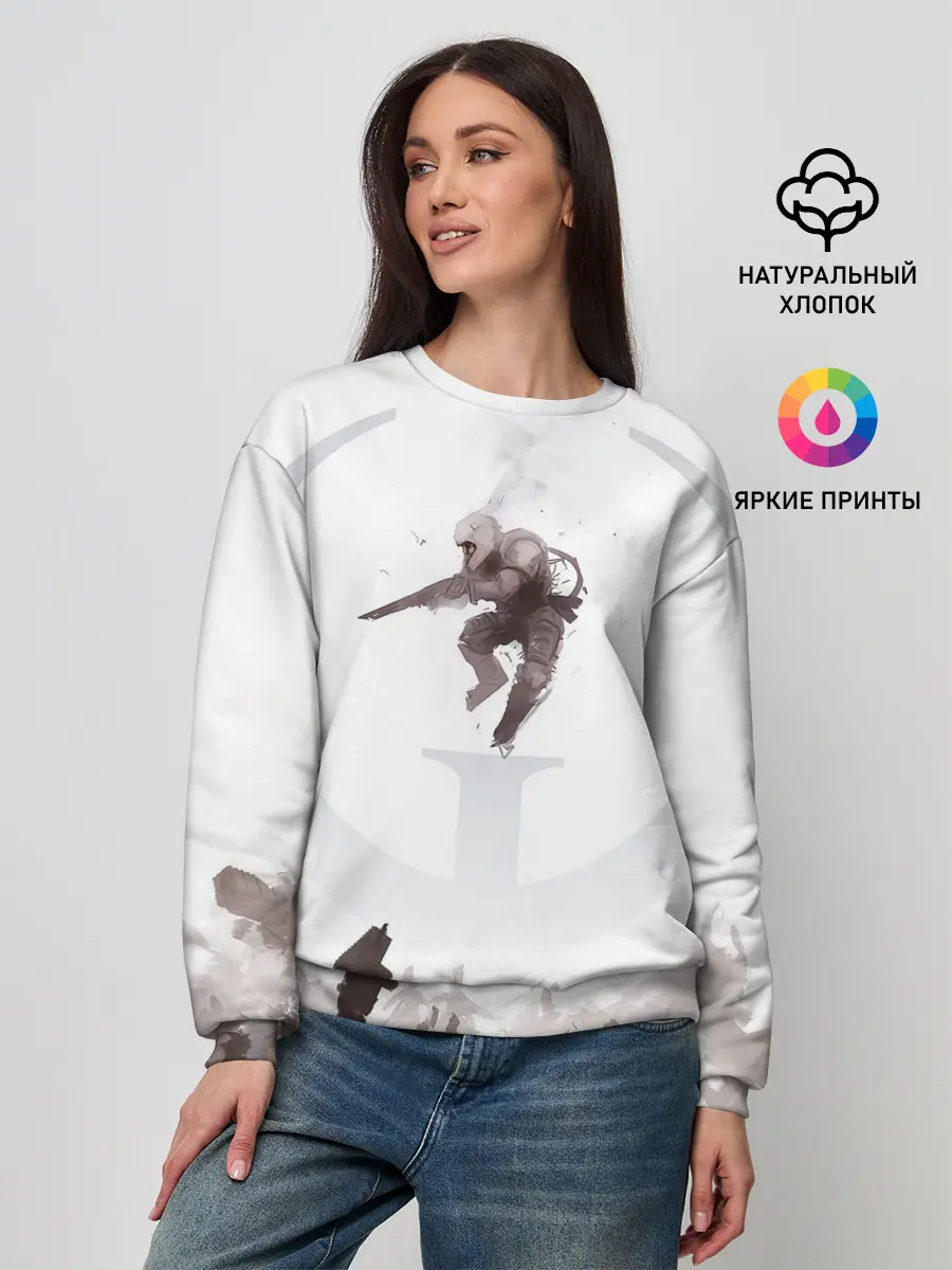 Женский свитшот / Quake War