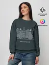 Женский свитшот / Амстердам
