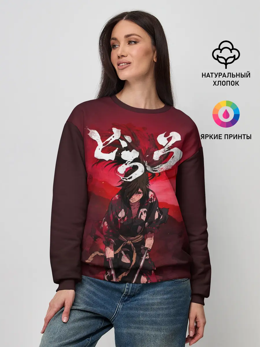 Женский свитшот / Dororo red
