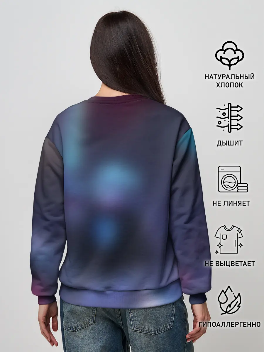 Женский свитшот / Nier X Cyberpunk