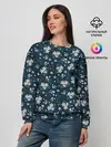Женский свитшот / Цветочки