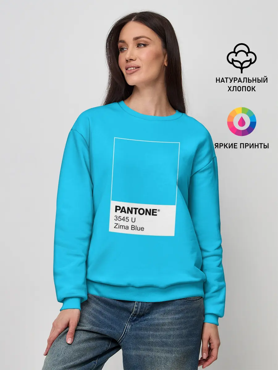 Женский свитшот / Love Death And Robots. Zima Blue