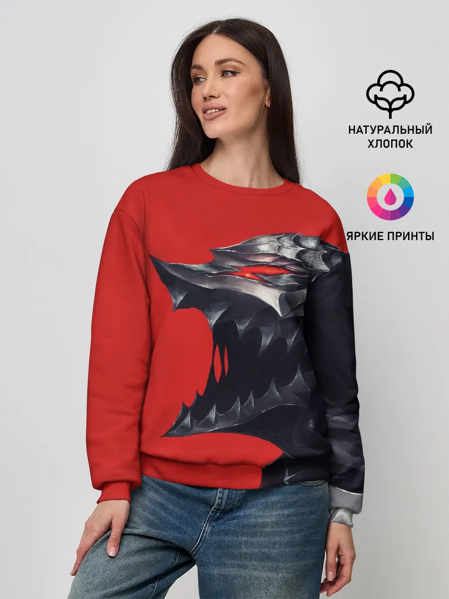 Женский свитшот / BERSERK маска