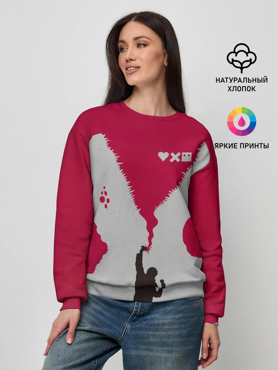 Женский свитшот / Love Death And Robots. Тайная война