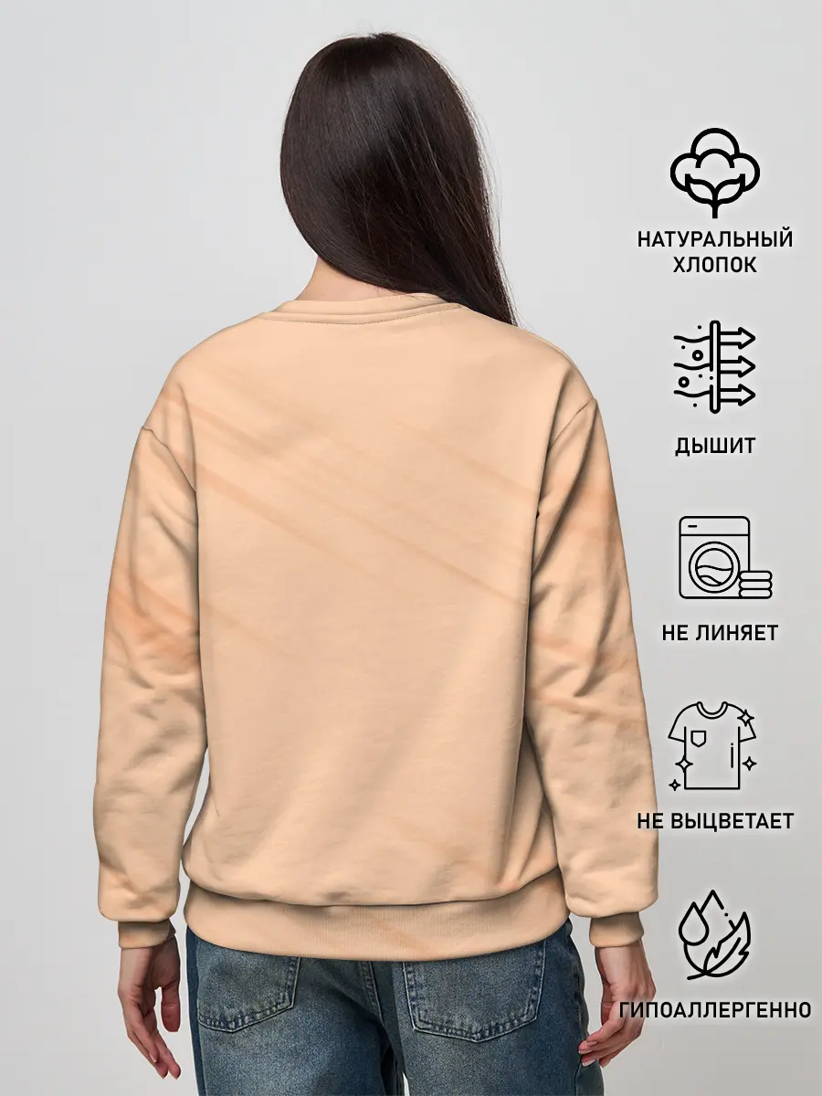 Женский свитшот / Вороны школы Карасуно Haikyu!!