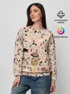 Женский свитшот / Kuniyoshi Cats