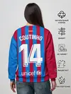 Женский свитшот / Форма Коутиньо Барселона 21/22