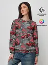 Женский свитшот / Гоночная машина