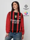 Женский свитшот / Милан домашняя форма 2021/2022