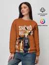 Женский свитшот / Шоё Хината иероглифы Haikyuu!!