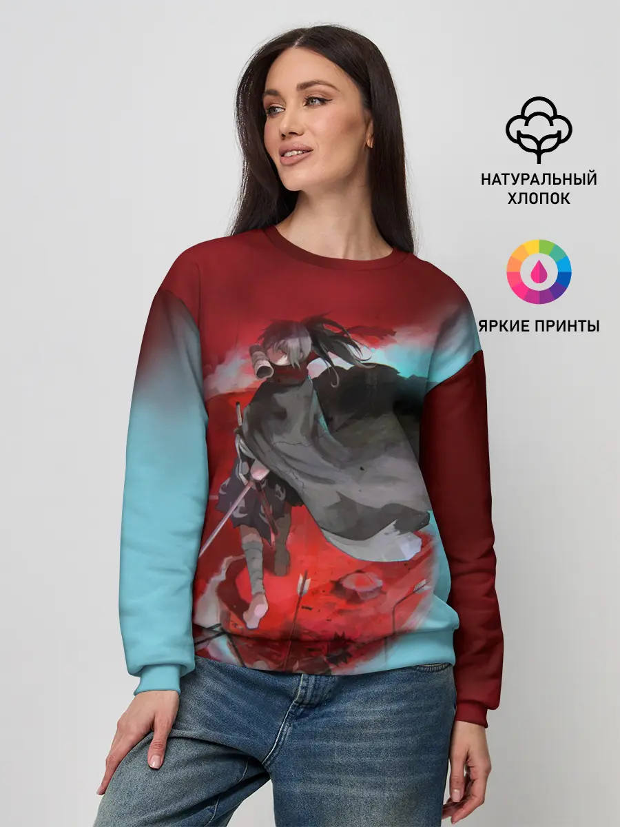 Женский свитшот / ХЯККИМАРУ | ДОРОРО | DORORO