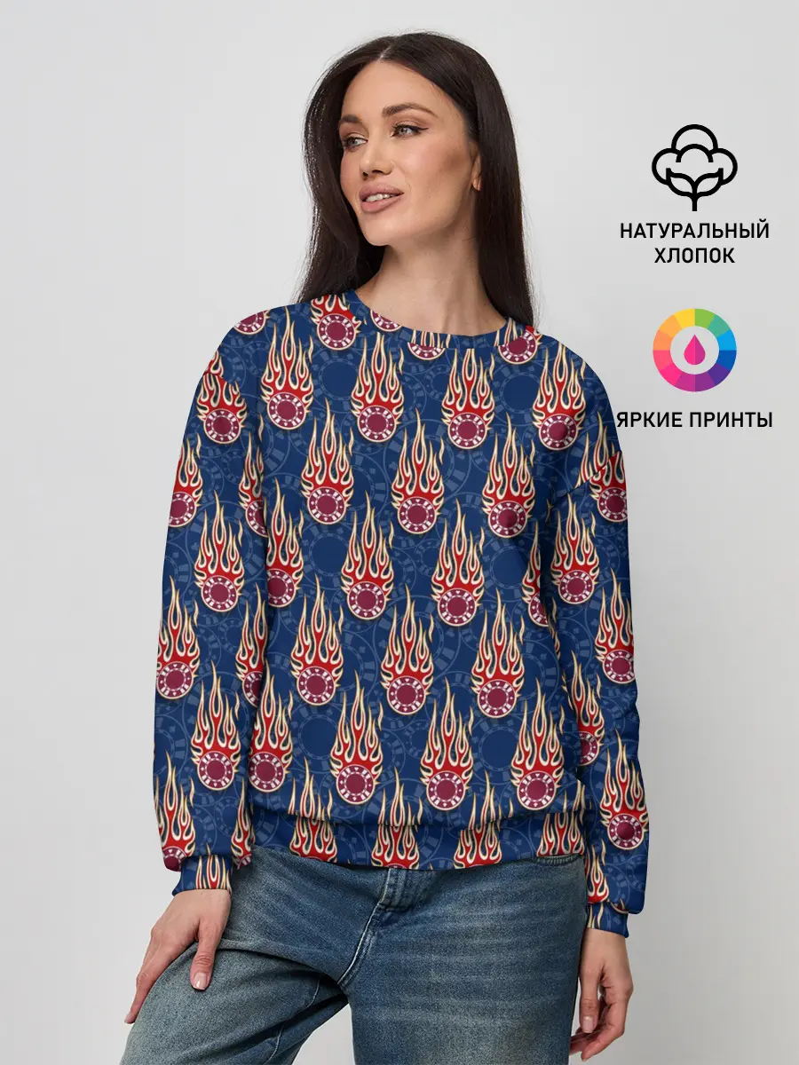 Женский свитшот / Poker