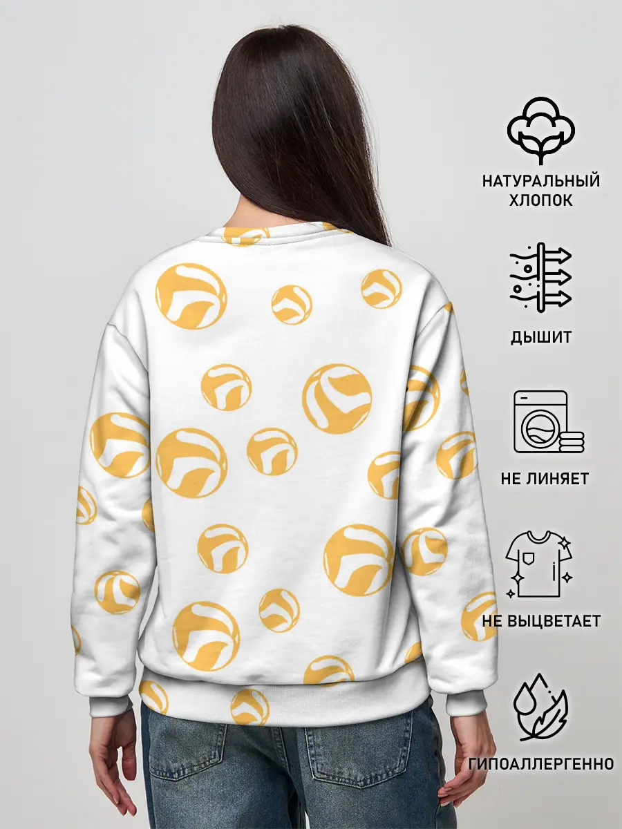 Женский свитшот / Мощный удар Шоё Хината Haikyuu!!