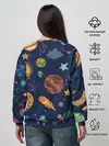 Женский свитшот / Космический мир