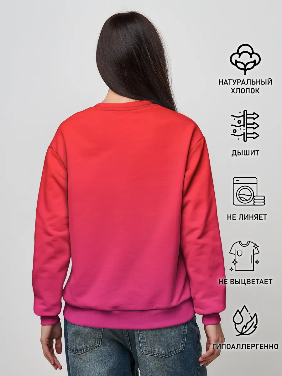 Женский свитшот / Фанатка NIN