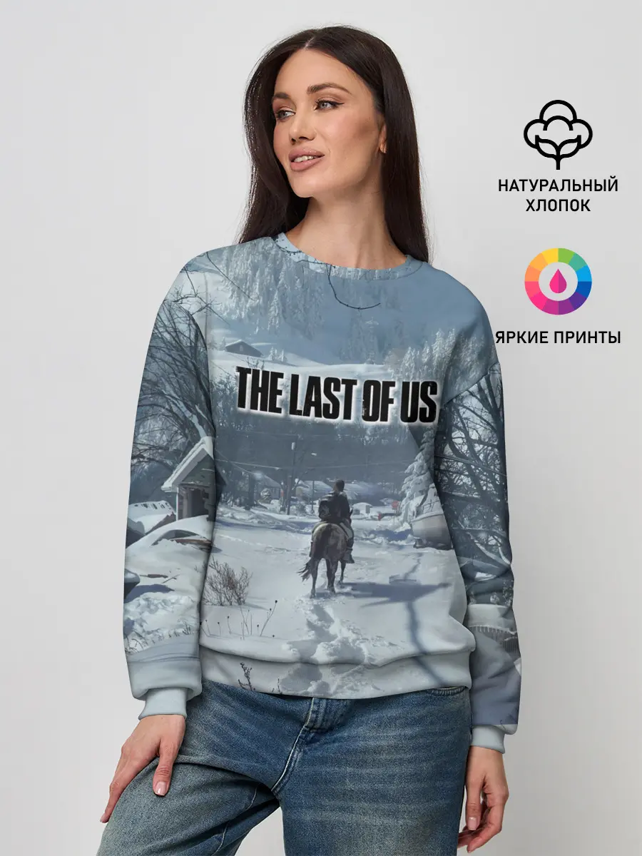 Женский свитшот / Элли в деревне