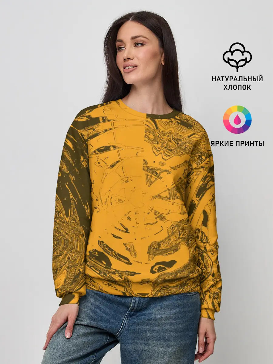 Женский свитшот / Сплющенная сфера