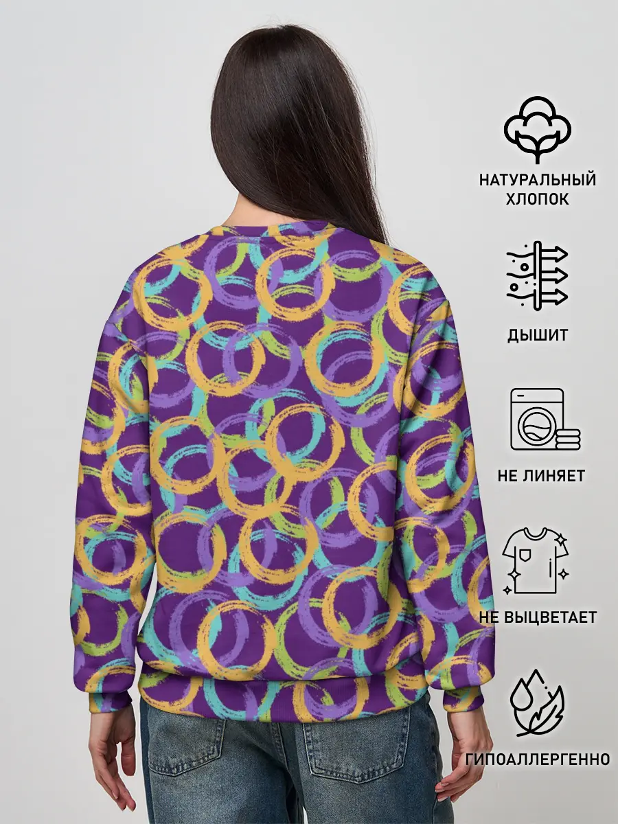 Женский свитшот / Абстракция