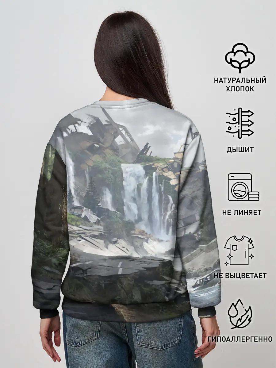 Женский свитшот / Элли и Дина