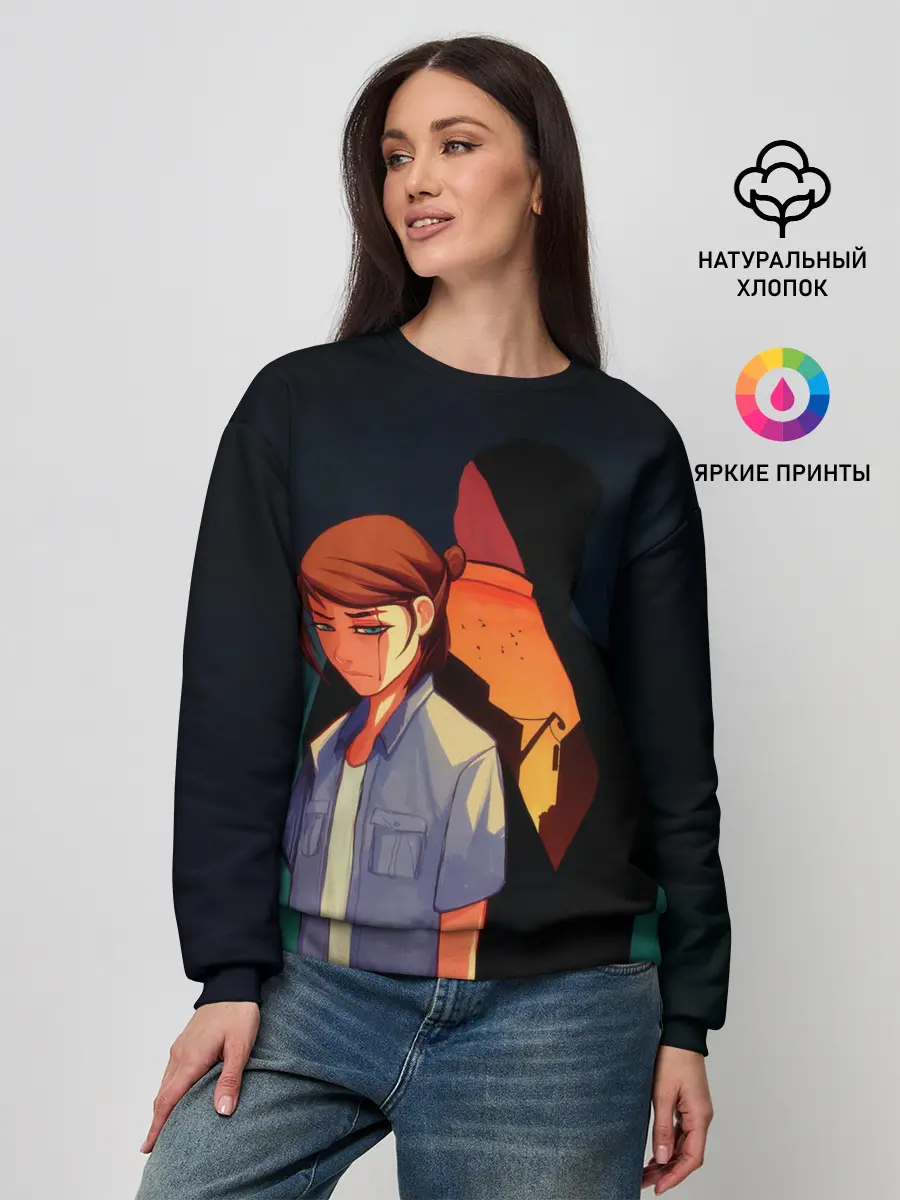 Женский свитшот / Анимационные Элли и Джоел