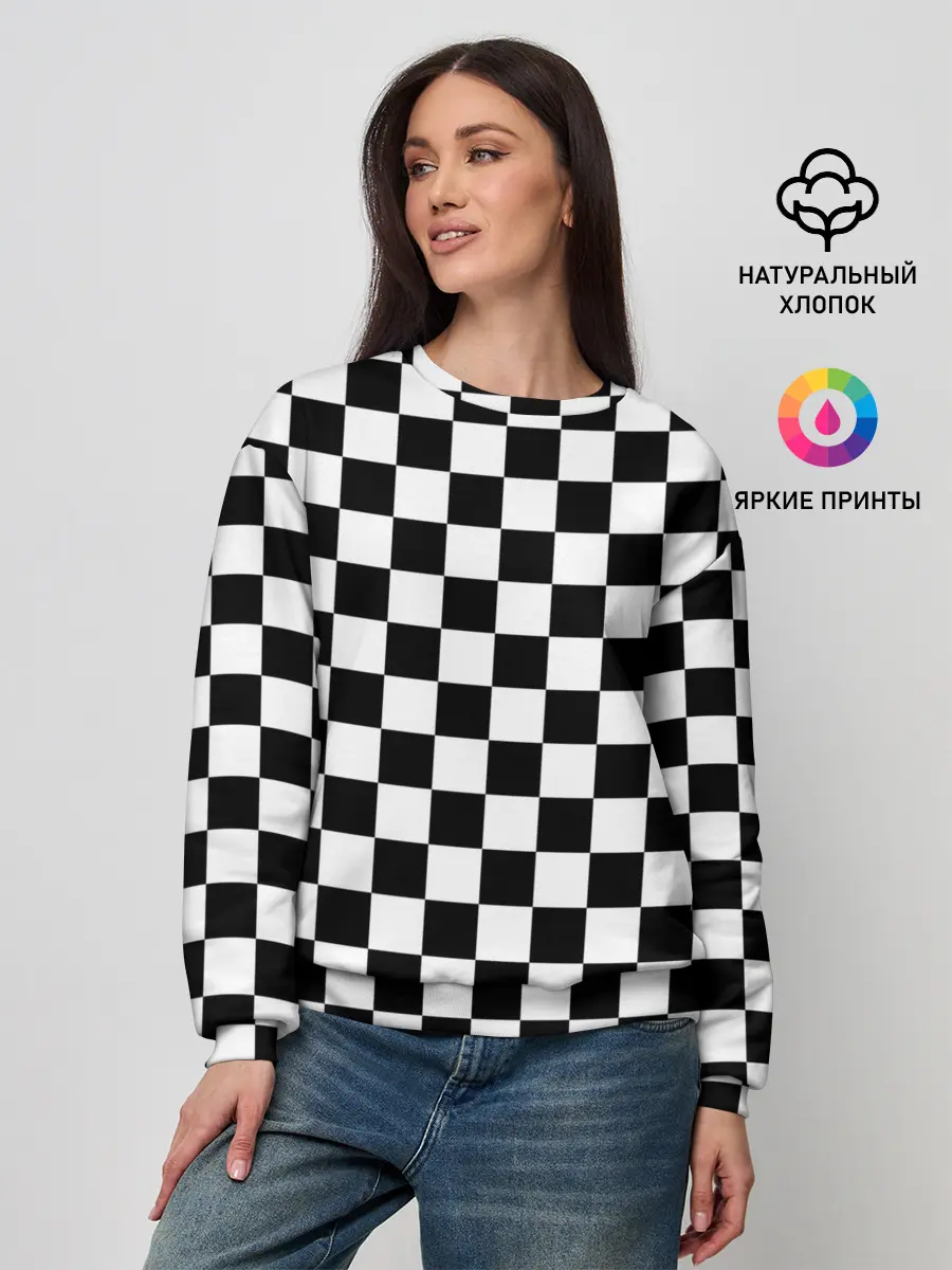 Женский свитшот / Шахматист