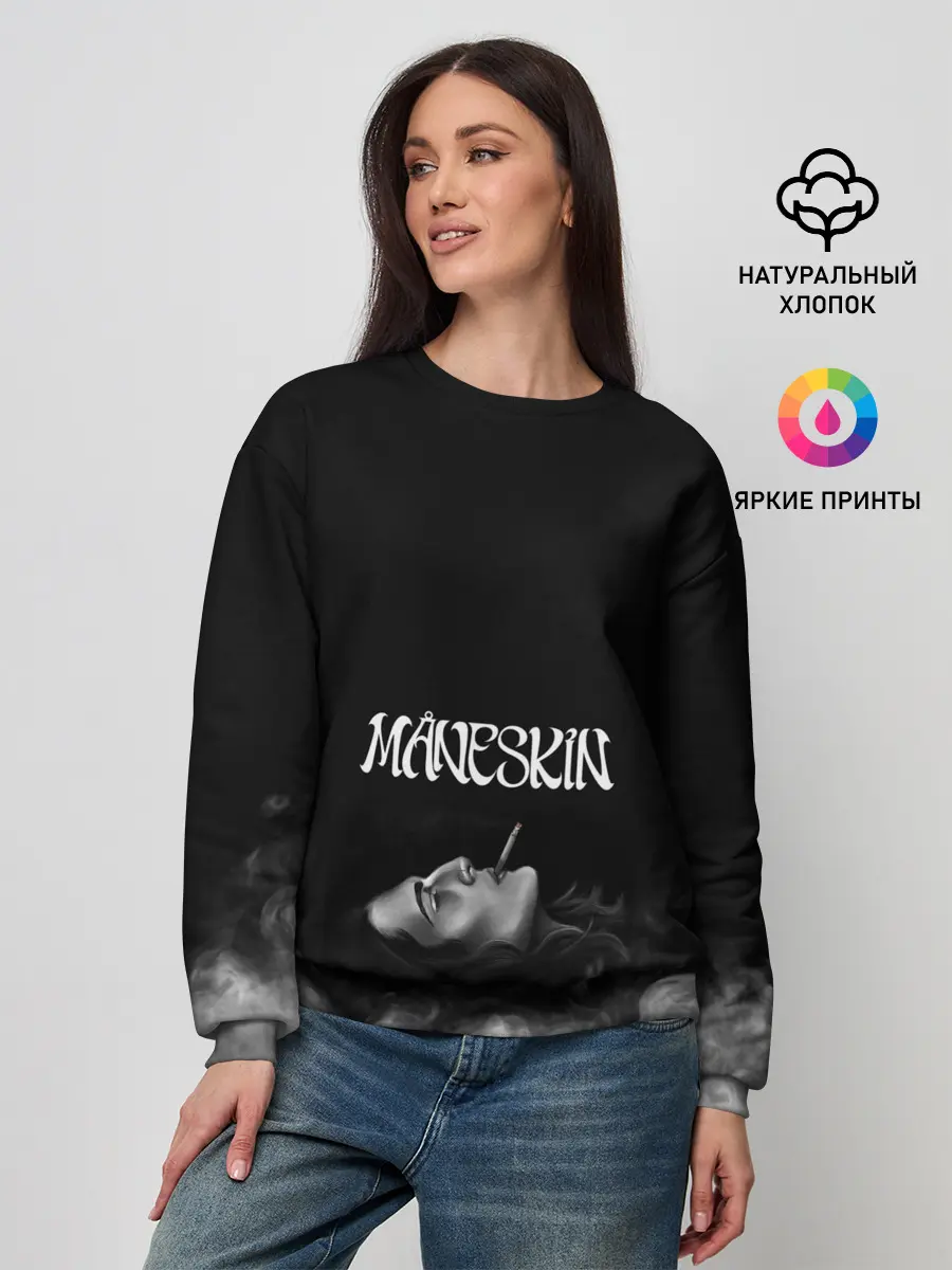 Женский свитшот / Дамиано Давид | Монэскин