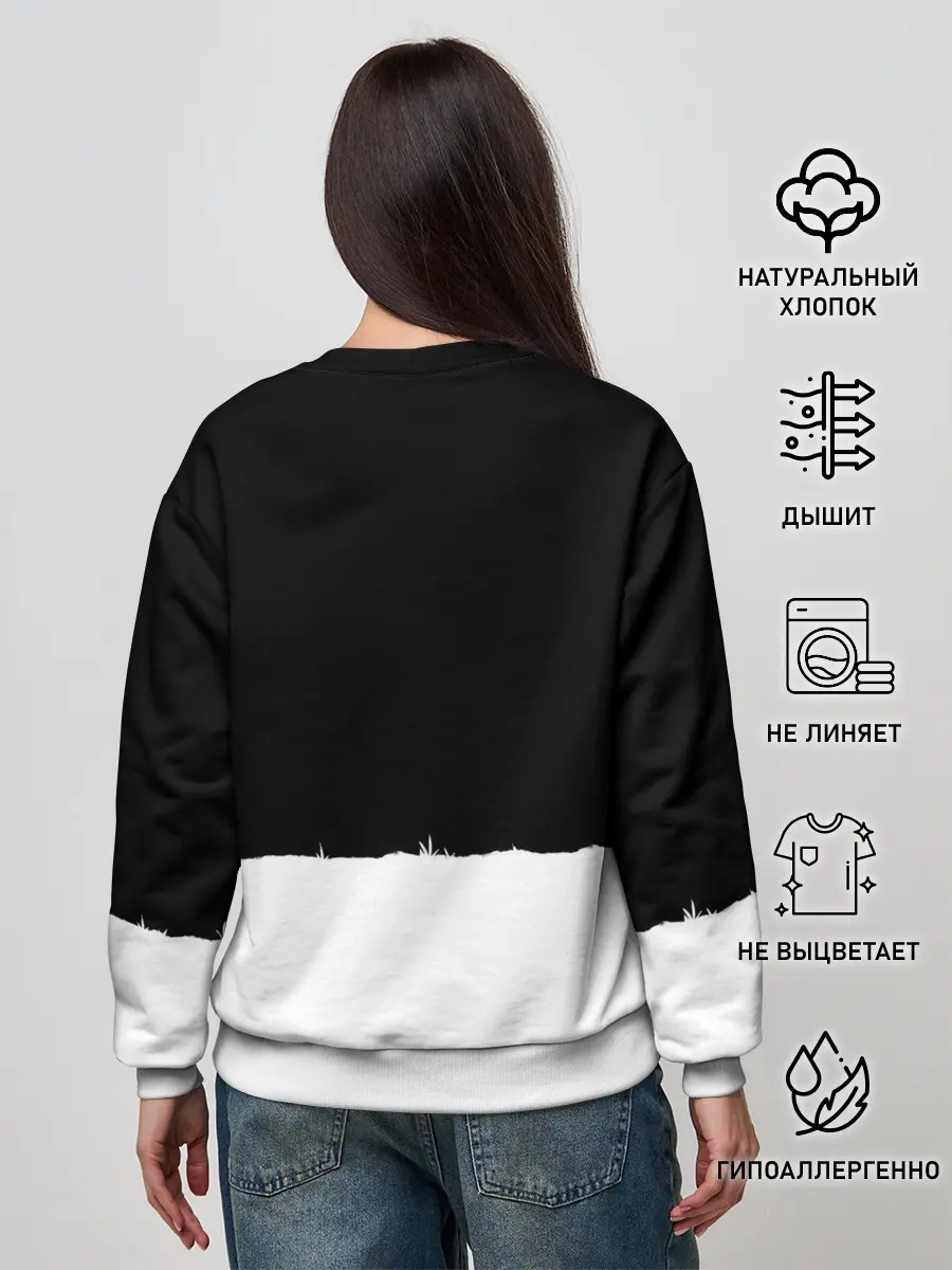 Женский свитшот / Tiny Bunny ужасы