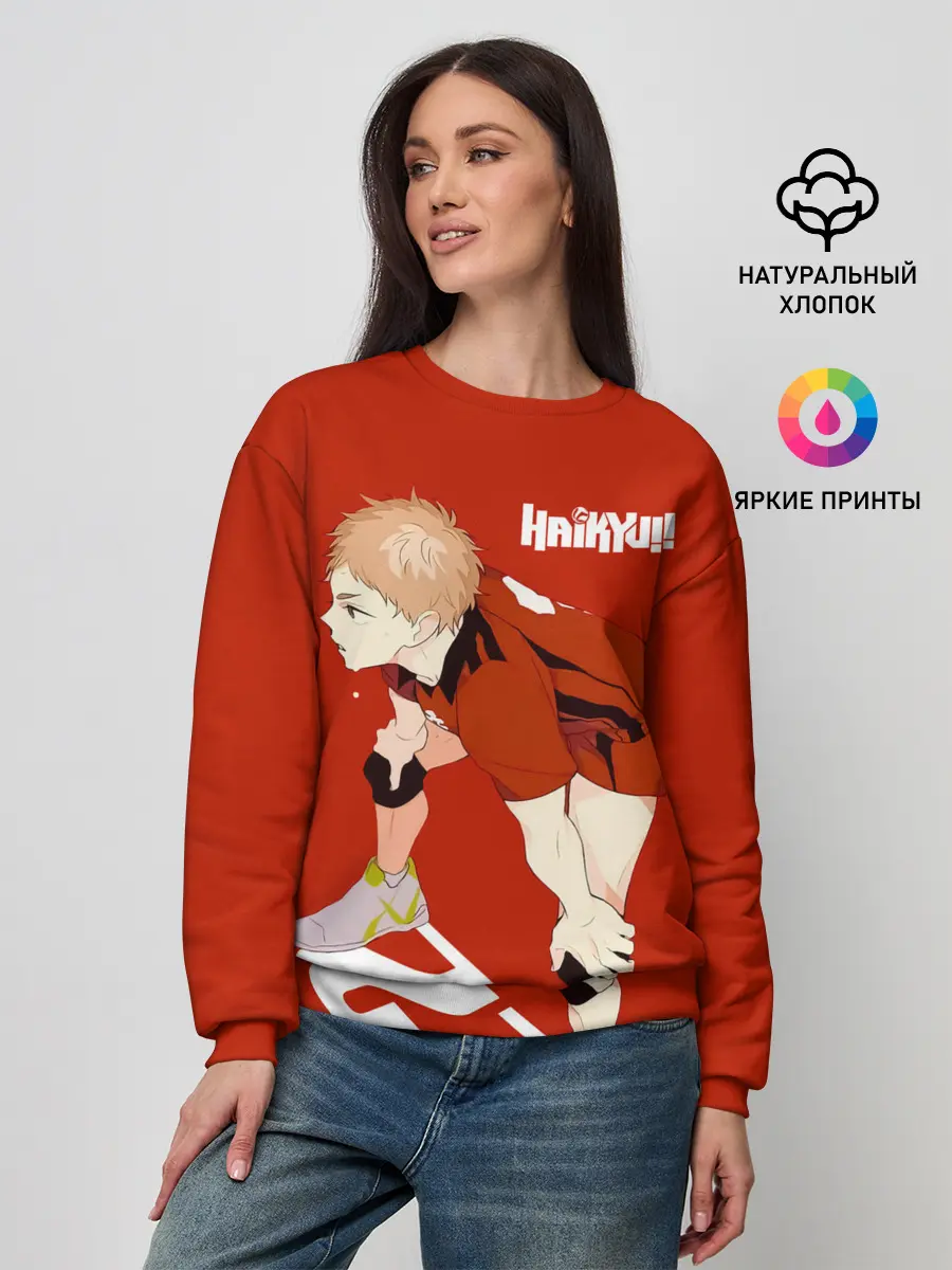 Женский свитшот / Мориске Яку старшая Некома