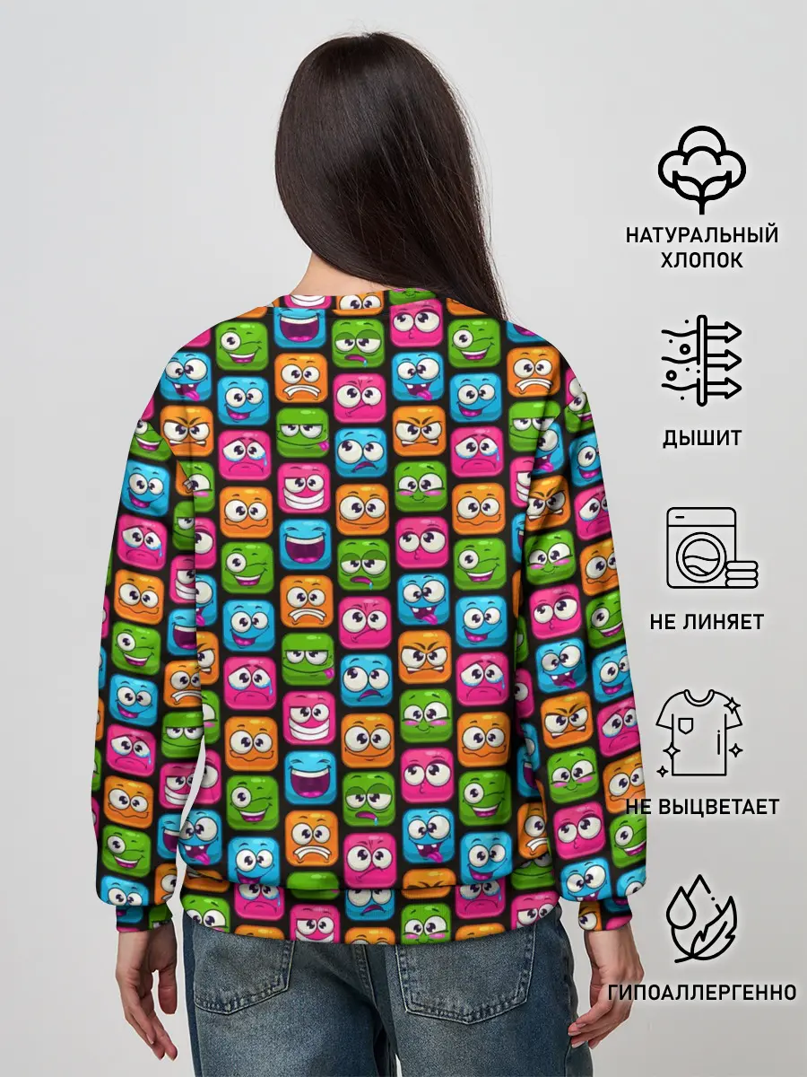 Женский свитшот / Эмоции