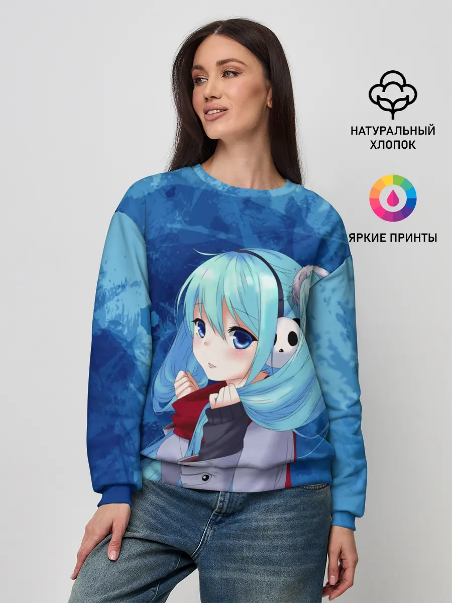 Женский свитшот / Мику Хацунэ