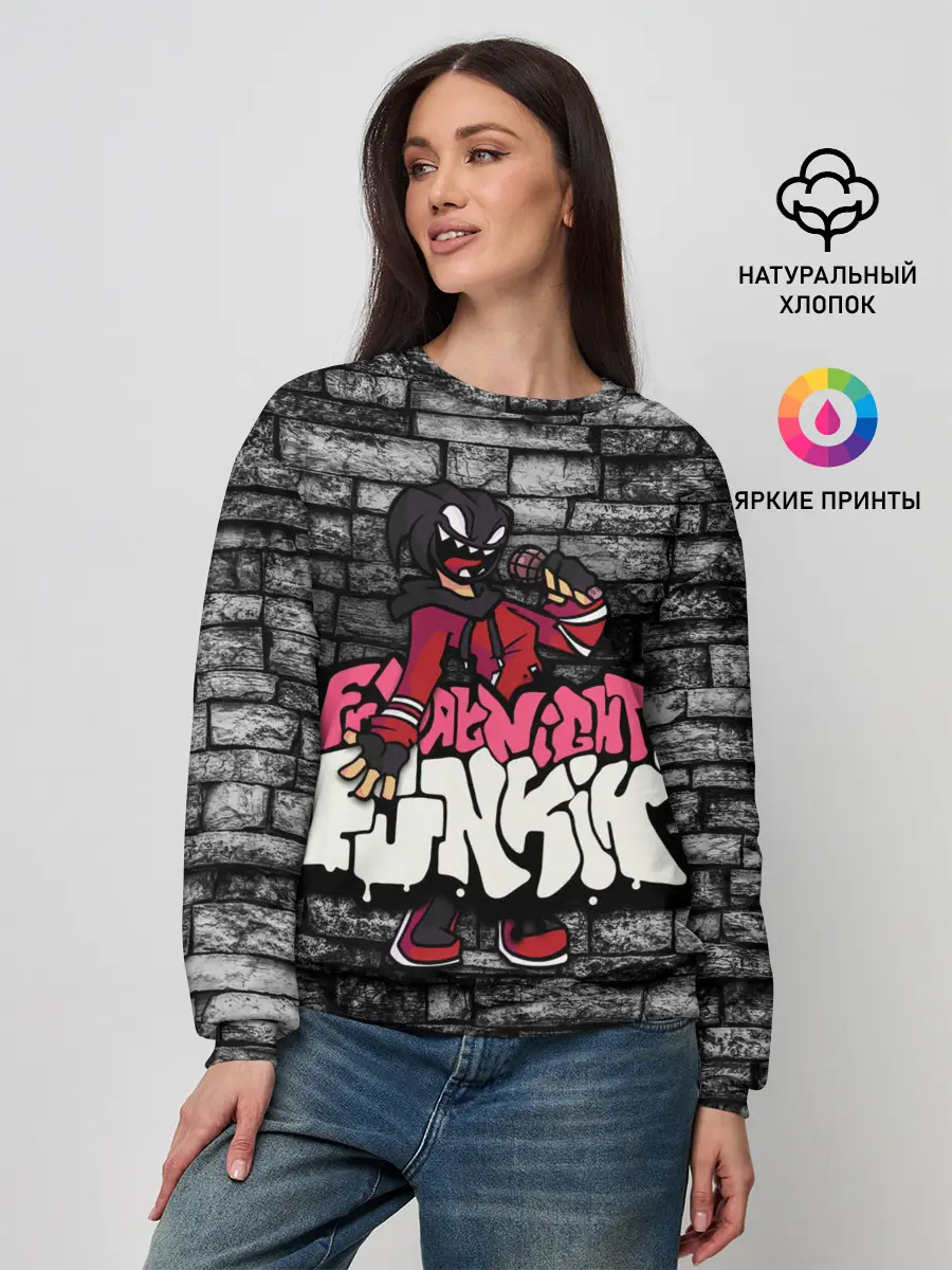 Женский свитшот / Friday Night Funkin A.G.O.T.I.