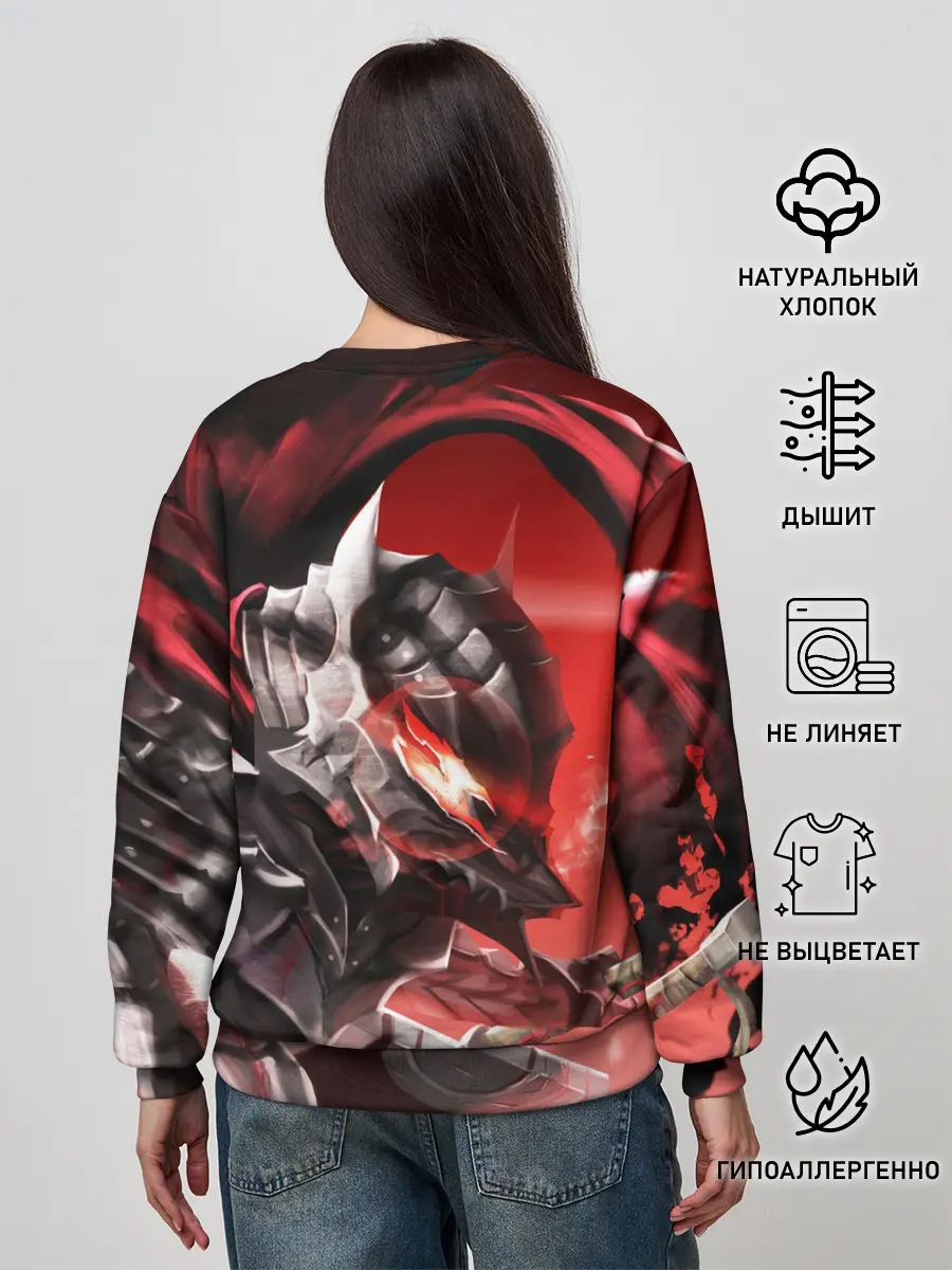 Женский свитшот / БЕРСЕРК с двух сторон
